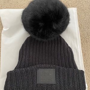 Love Your Melon black beanie